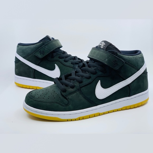 nike sb mid orange label